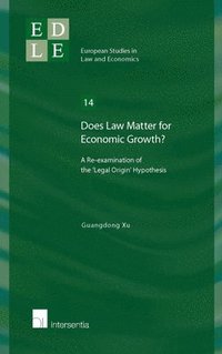 bokomslag Does Law Matter for Economic Growth?