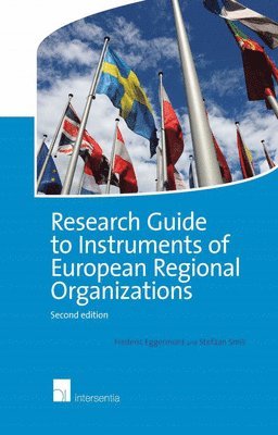 bokomslag Research Guide to Instruments of European Regional Organizations