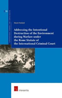 bokomslag Addressing the Intentional Destruction of the Environment during Warfare under the Rome Statute of the International Criminal Court