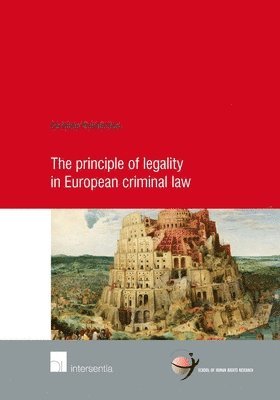 bokomslag principle of legality in European criminal law
