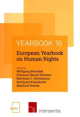 bokomslag European Yearbook on Human Rights 16