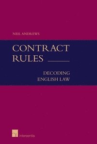 bokomslag Contract Rules (student edition)