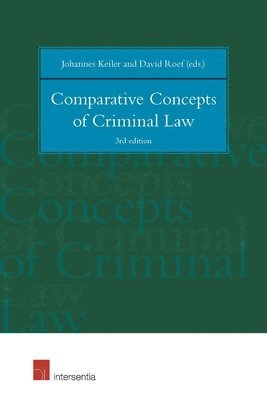 Comparative Concepts of Criminal Law 1