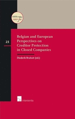 bokomslag Belgian and European perspectives on creditor protection in closed companies