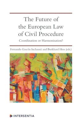 Fernando Gascon Inchausti, Esther Sánchez Coro - Future of the European Law of Civil Procedure, Häftad