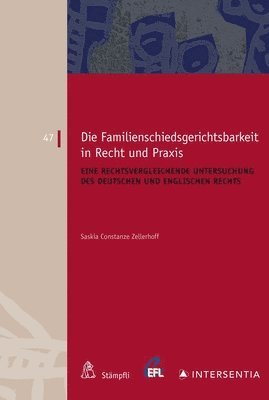 bokomslag Die Familienschiedsgerichtsbarkeit in Recht und Praxis