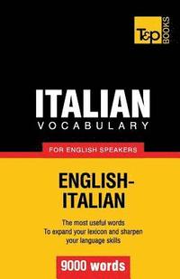 bokomslag Italian vocabulary for English speakers - 9000 words