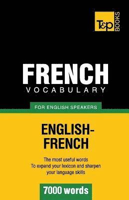 Andrey Taranov - French vocabulary for English speakers - 7000 words, Häftad