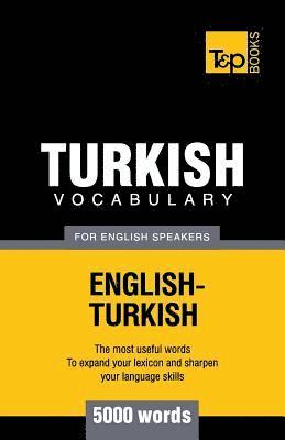 bokomslag Turkish vocabulary for English speakers - 5000 words