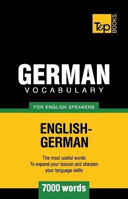 bokomslag German vocabulary for English speakers - 7000 words