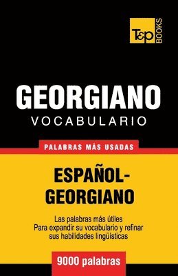Andrey Taranov - Vocabulario español-georgiano - 9000 palabras más usadas, Häftad