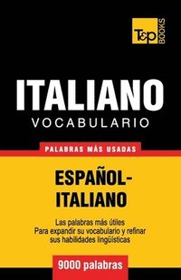 bokomslag Vocabulario español-italiano - 9000 palabras más usadas