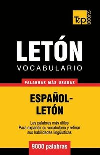 bokomslag Vocabulario espaol-letn - 9000 palabras ms usadas