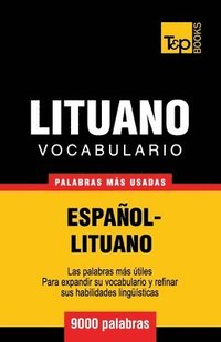 bokomslag Vocabulario espaol-lituano - 9000 palabras ms usadas