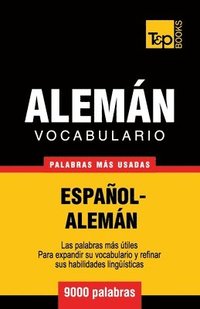 bokomslag Vocabulario español-alemán - 9000 palabras más usadas
