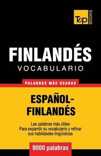 bokomslag Vocabulario espaol-finlands - 9000 palabras ms usadas