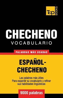 bokomslag Vocabulario español-checheno - 9000 palabras más usadas