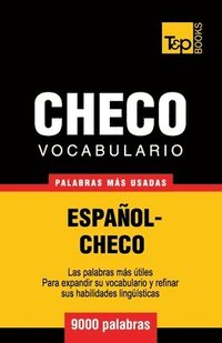 bokomslag Vocabulario español-checo - 9000 palabras más usadas