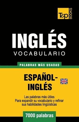 bokomslag Vocabulario español-inglés británico - 7000 palabras más usadas