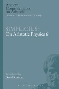 bokomslag Simplicius: On Aristotle Physics 6