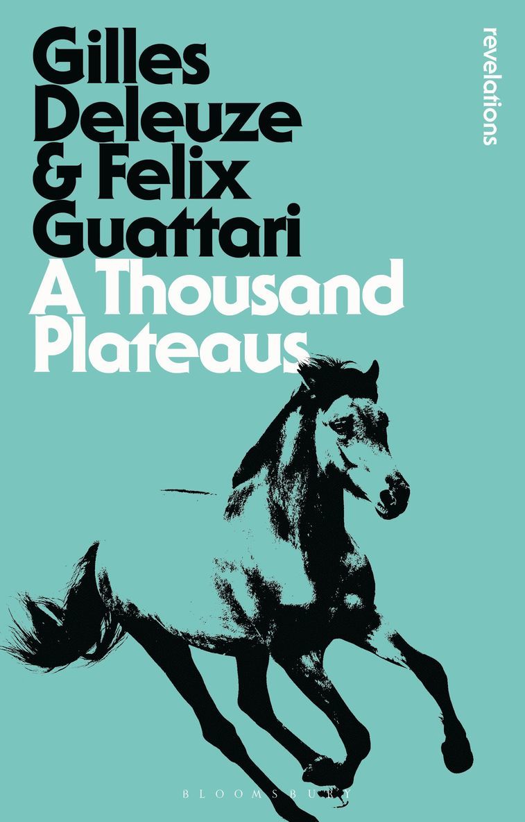 Gilles Deleuze, Felix Guattari, Gilles (No current affiliation) Deleuze, social theorist and radical activist. He is best known for his collaborative work with Gilles Deleuze.) Guattari, Felix ((1930-1992) was a French psychoanalyst, philosopher - Thousand Plateaus, Häftad