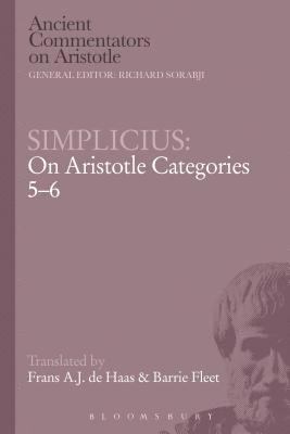Simplicius: On Aristotle Categories 5-6 1