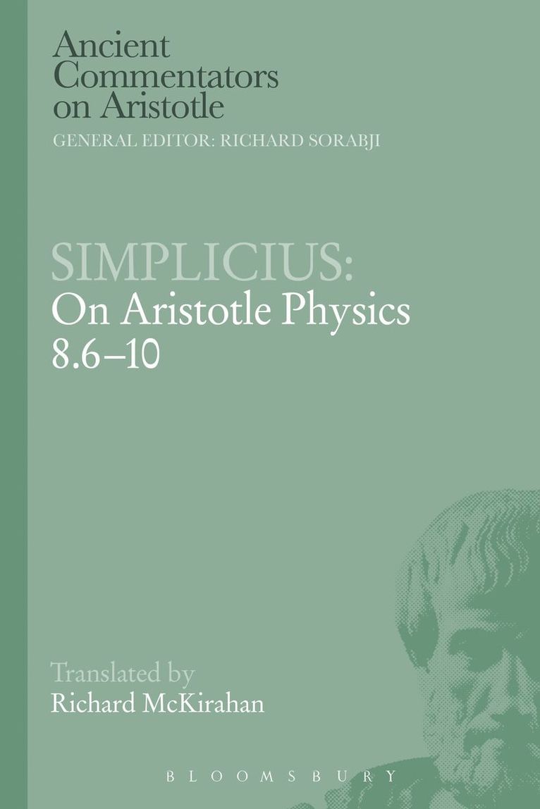 Richard D. McKirahan, Richard D. Mckirahan - Simplicius: On Aristotle Physics 8.6-10, Häftad