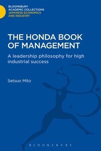 bokomslag The Honda Book of Management