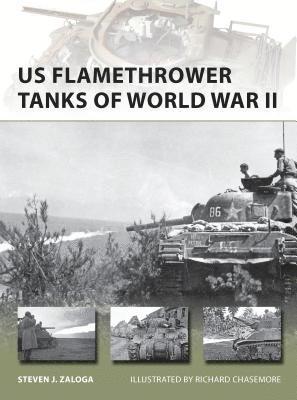 bokomslag Us Flamethrower Tanks of World War II