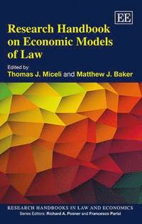 bokomslag Research Handbook on Economic Models of Law