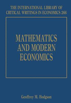 Mathematics and Modern Economics 1