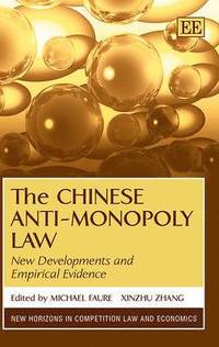bokomslag The Chinese Anti-Monopoly Law
