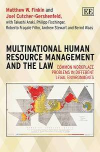 bokomslag Multinational Human Resource Management and the Law