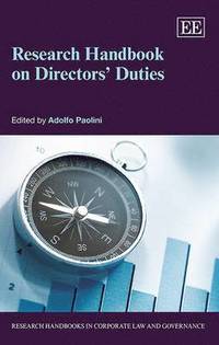 bokomslag Research Handbook on Directors' Duties