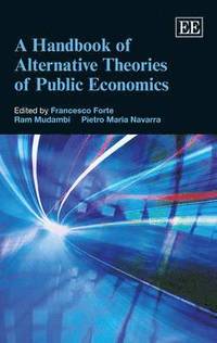 bokomslag A Handbook of Alternative Theories of Public Economics