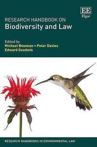 bokomslag Research Handbook on Biodiversity and Law