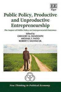 bokomslag Public Policy, Productive and Unproductive Entrepreneurship