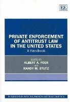 bokomslag Private Enforcement of Antitrust Law in the United States