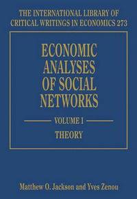 bokomslag Economic Analyses of Social Networks