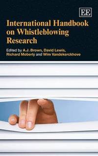 bokomslag International Handbook on Whistleblowing Research