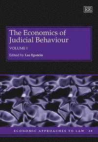 bokomslag The Economics of Judicial Behaviour