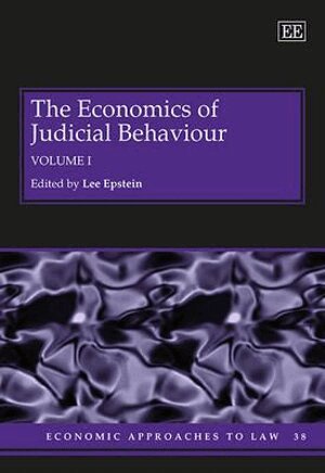 Lee Epstein - Economics of Judicial Behaviour, Inbunden