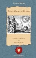G. R. S. Mead - Thrice Greatest Hermes: Volume II - Sermons, Häftad