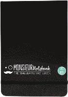 bokomslag Monsieur Notebook Leather Journal - Landscape Black Sketch Medium