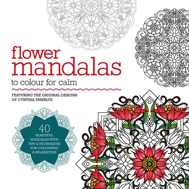 Flower Mandalas to Colour for Calm