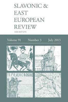 bokomslag Slavonic & East European Review (91