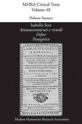 bokomslag 'Ammaestramenti e ricordi', by Isabella Sori