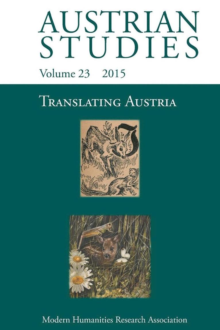 Translating Austria (Austrian Studies 23) 1