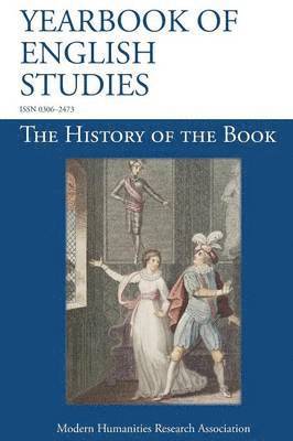 Sandro Jung, Stephen Colclough - History of the Book (Yearbook of English Studies (45) 2015), Häftad