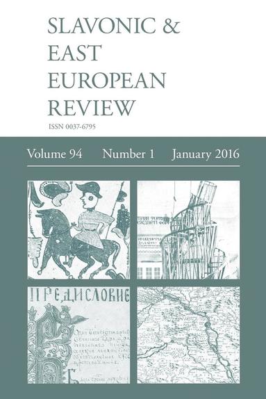 bokomslag Slavonic & East European Review (94